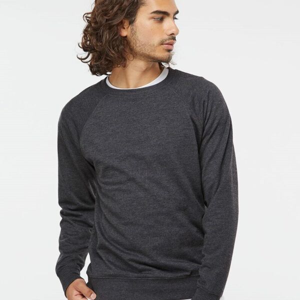 Icon Lightweight Loopback Terry Crewneck Sweatshirt Thumbnail