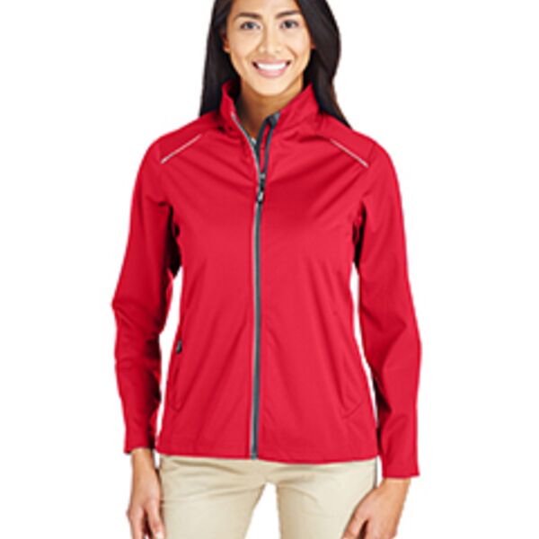 Core 365 Ladies' Techno Lite Three-Layer Knit Tech-Shell - CE708W Thumbnail