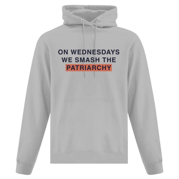 Wednesdays we smash the patriarchy Adult Hoodie Thumbnail